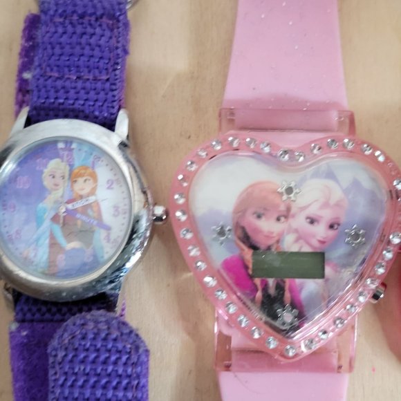 Watch Lot Plastic Novelty Fashion Characters No Batteries Untested Parts Only - Picture 5 of 8